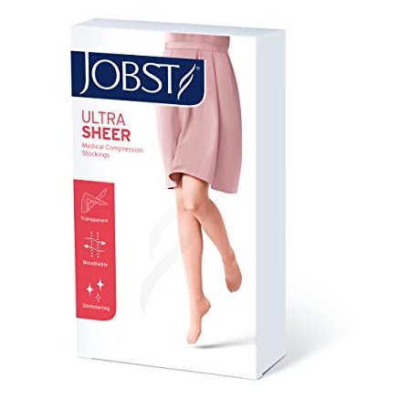Jobst Ultrasheer Below Knee Beige/Natural Large 15-20