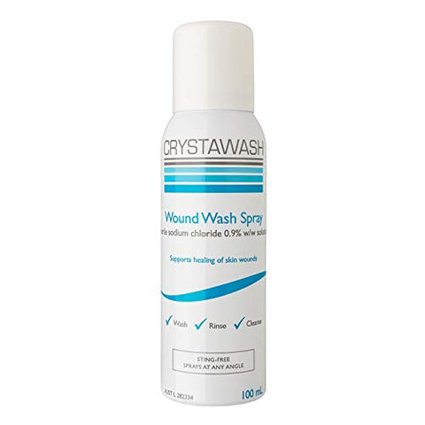 Crystawash Wound Wash Spray 100ml