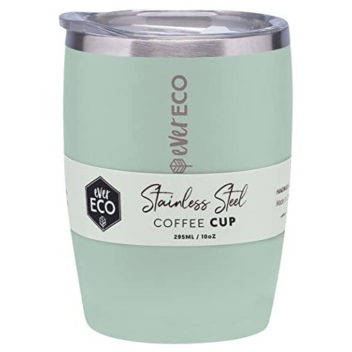 EVER ECO Insulated Coffee Cup Sage 295ml