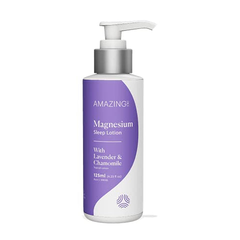 AMAZING OILS Magnesium Sleep Lotion With Lavender & Chamomile 125ml
