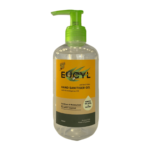 BUG-GRRR OFF EUCYL Hand Sanitiser Gel With Eucalyptus 250ml