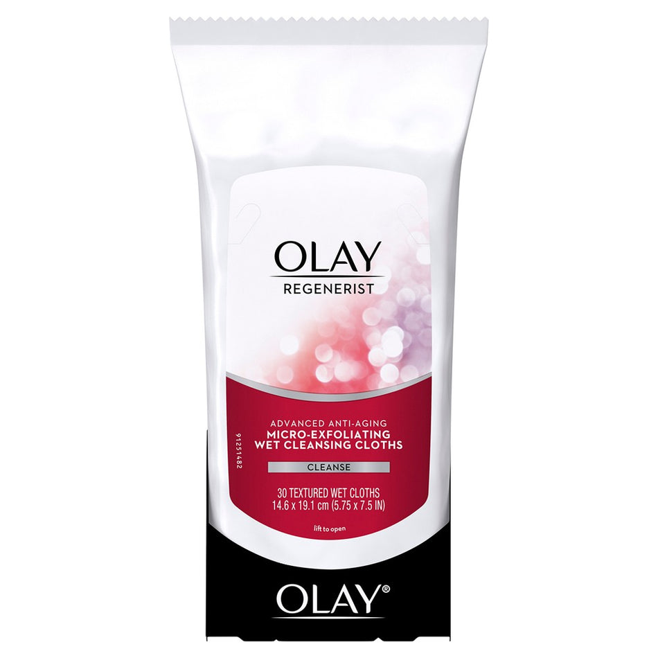 Olay Regenerist Micro Exfoliating Cleansing Wipes 30