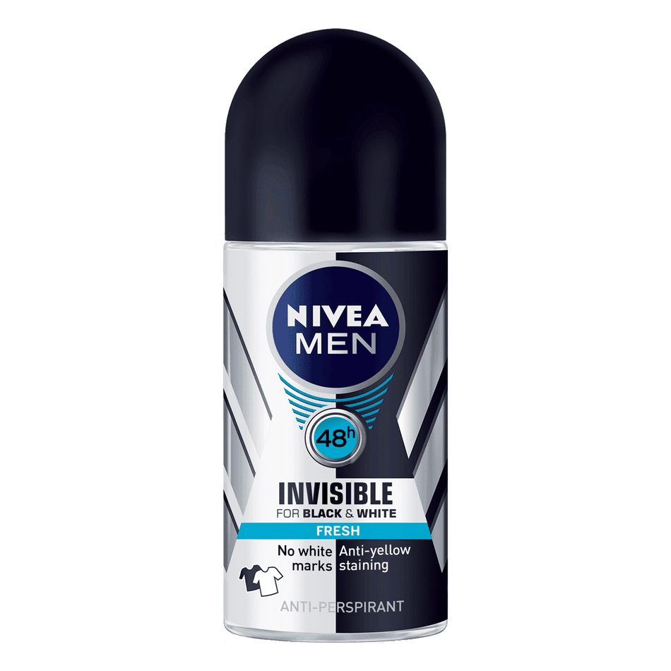 Nivea for Men Deodorant Black & White Fresh Roll-on 50ml