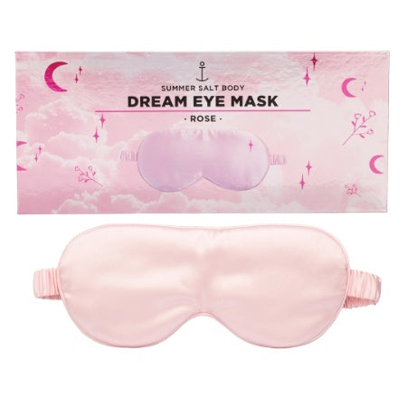 SUMMER SALT BODY Dream Eye Mask Rose (Satin + Spandex) 1