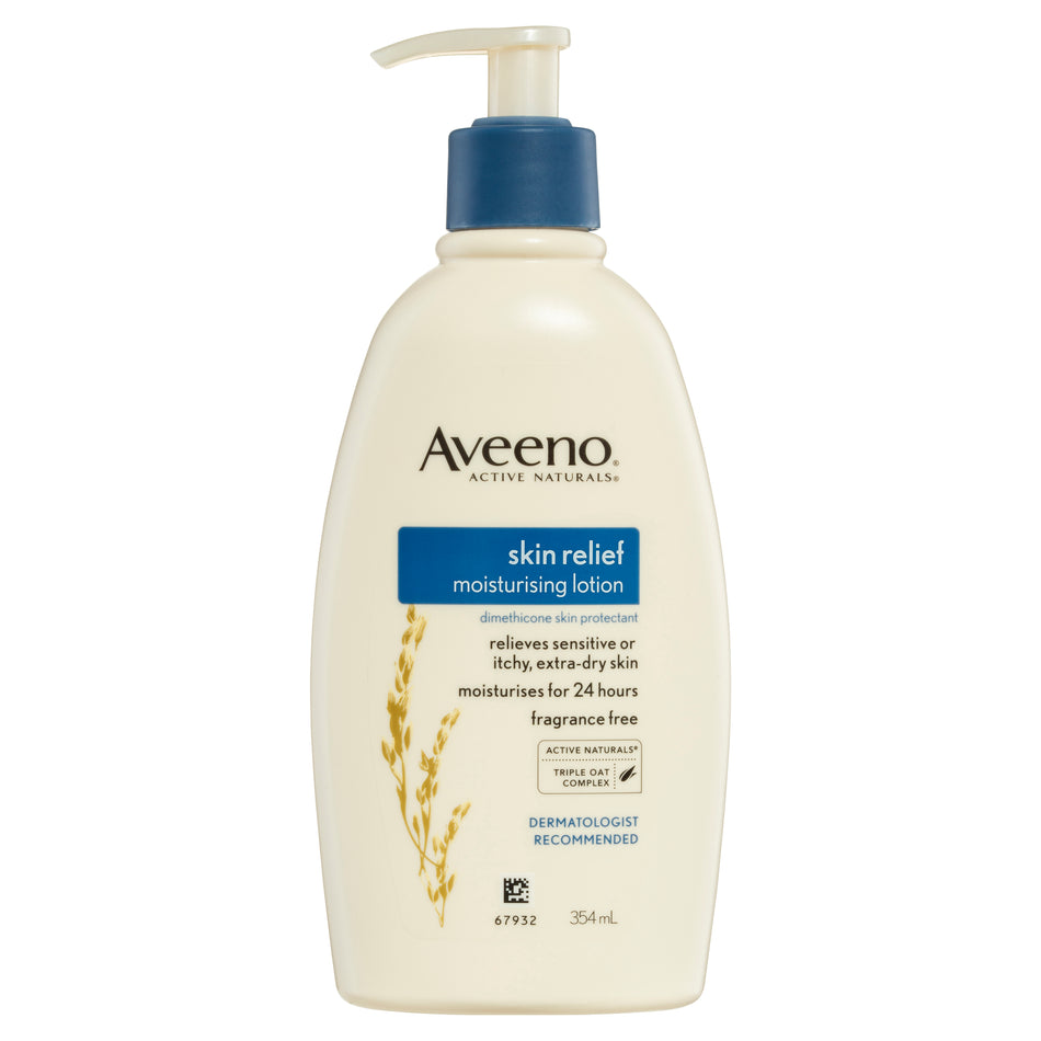 Aveeno Active Naturals Skin Relief Moisturising Lotion Fragrance Free 354ml