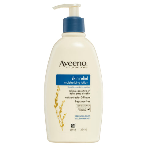 Aveeno Active Naturals Skin Relief Moisturising Lotion Fragrance Free 354mL