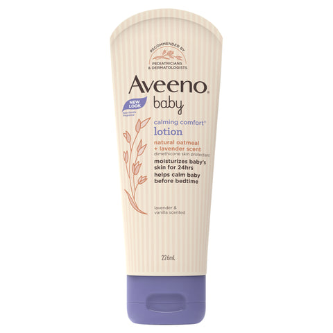 Aveeno Baby Calming Comfort Lavender & Vanilla Scented Moisturising Lotion 226mL