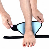 BA ONE SIZE THERMAL ANKLE WRAP WITH STABILZER STRAPS