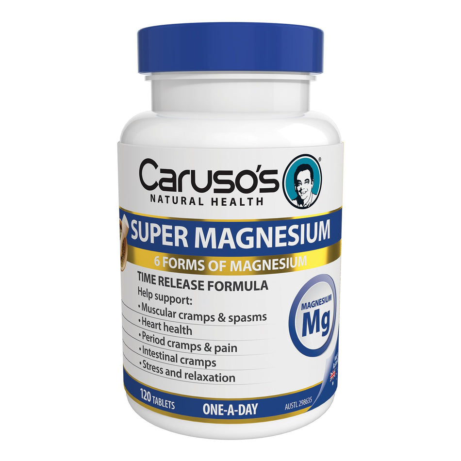 Caruso's Natural Health Super Magnesium 120 Tablets