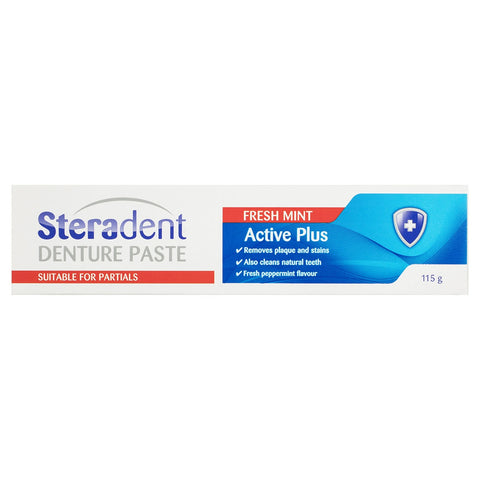 Steradent Denture Cleaning Paste Fresh Mint 115g