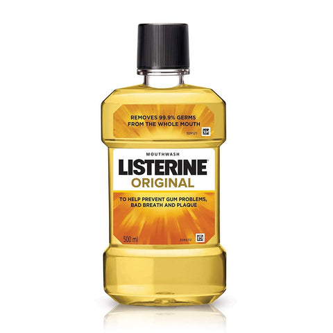 Listerine Antiseptic Gold Mouthwash 500ml