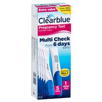 Clearblue Pregnancy Test Triple Check Combo 6 Pack
