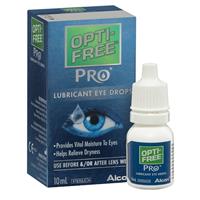 Opti Free Pro Lubricating Eye Drops 10ml