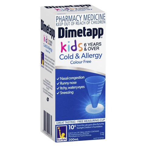 Dimetapp Elixir Cold & Flu - 200ml