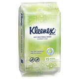 Kleenex Antibacterial Wipes 15 Pack