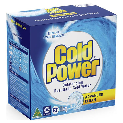 Cold Power Advanced Clean Laundry Powder 1kg