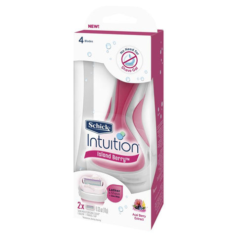 Schick Intuition Island Berry Kit