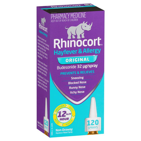 Rhinocort Hayfever & Allergy Original Nasal Spray 120 doses