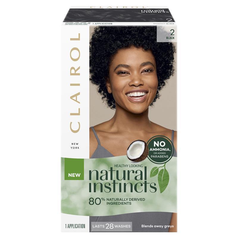 Clairol Natural Instincts 2 Midnight Black