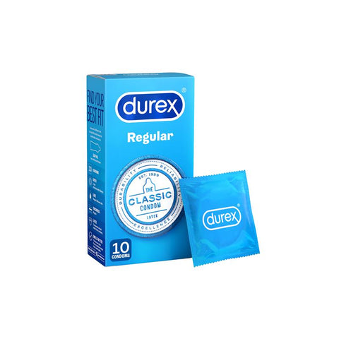 Durex Originals Latex Condoms 10 Pack