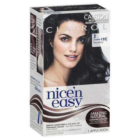 Clairol Nice & Easy 2 Black Hair Colour