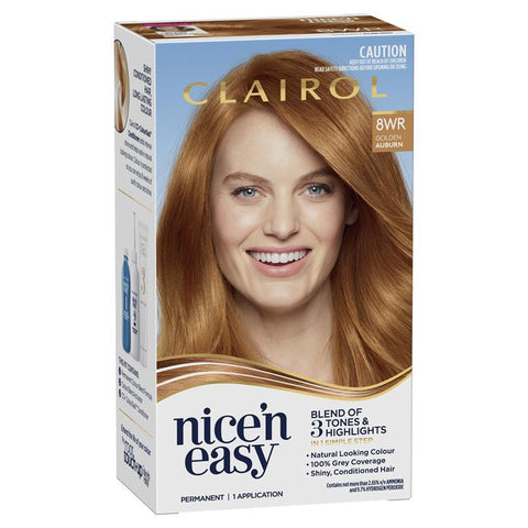 Clairol Nice n Easy 8WR Natural Gold Auburn