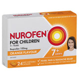 Nurofen for Children 7+ Orange 100mg Chewable 24 Capsules