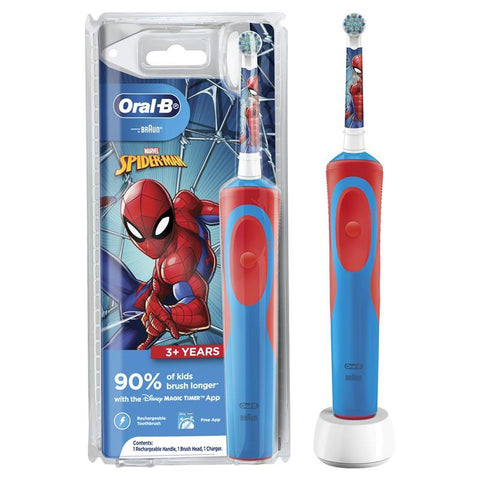 Oral B Vitality Power Toothbrush Kids Star Wars Spiderman