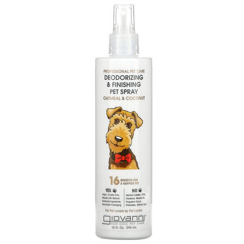 Giovanni Deodorizing & Finishing Spray Professional Pet Care 295ml
