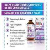 MARTIN & PLEASANCE Ki Kids Cough & Cold Liquid 200ml