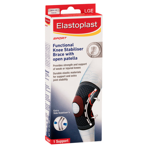 Elastoplast Functional Knee Stabiliser With Open Patella LRG