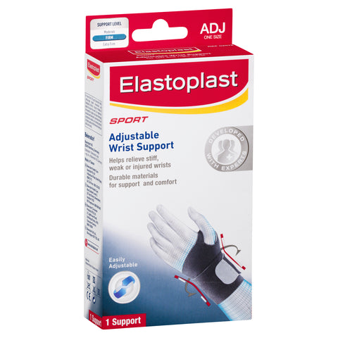 Elastoplast Sports Adjustable Wrist Support One Size