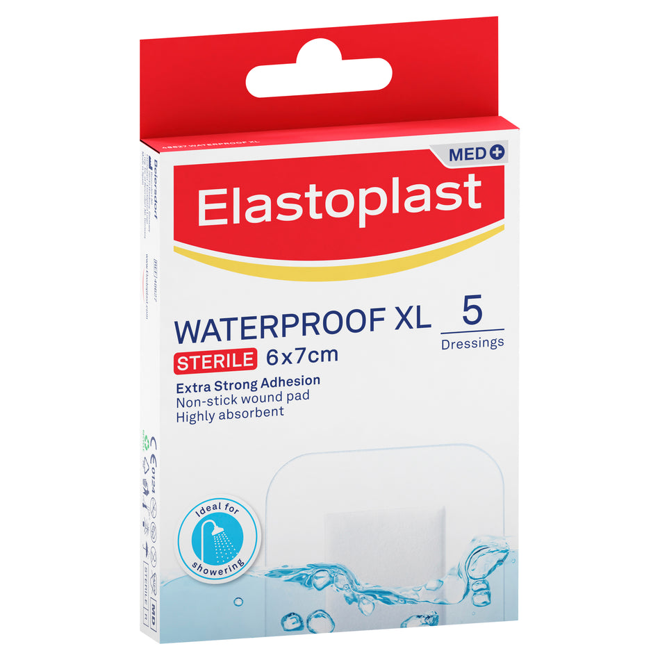 ELASTOPLAST AQUA PROTECT XL 6X7 CM DRESS 5PK