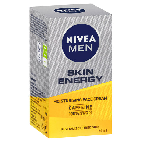 Nivea Men Active Energy Face Cream Moisturiser 50ml