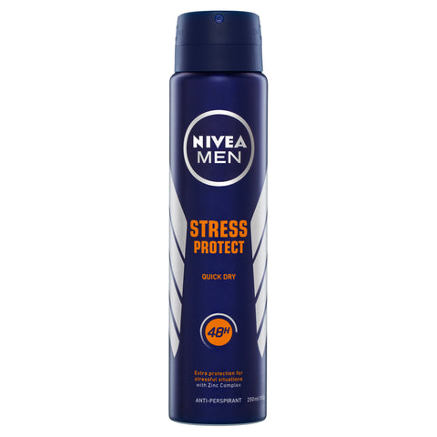 Nivea Men Aerosol Deodorant Stress Protect - 250mL