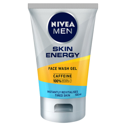 NIVEA MEN Skin Energy Face Wash Gel 100mL