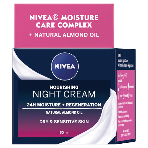 NIVEA Daily Essentials Rich Regenerating Night Cream 50mL