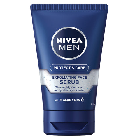 Nivea Men Protect & Care Face Scrub 125ml