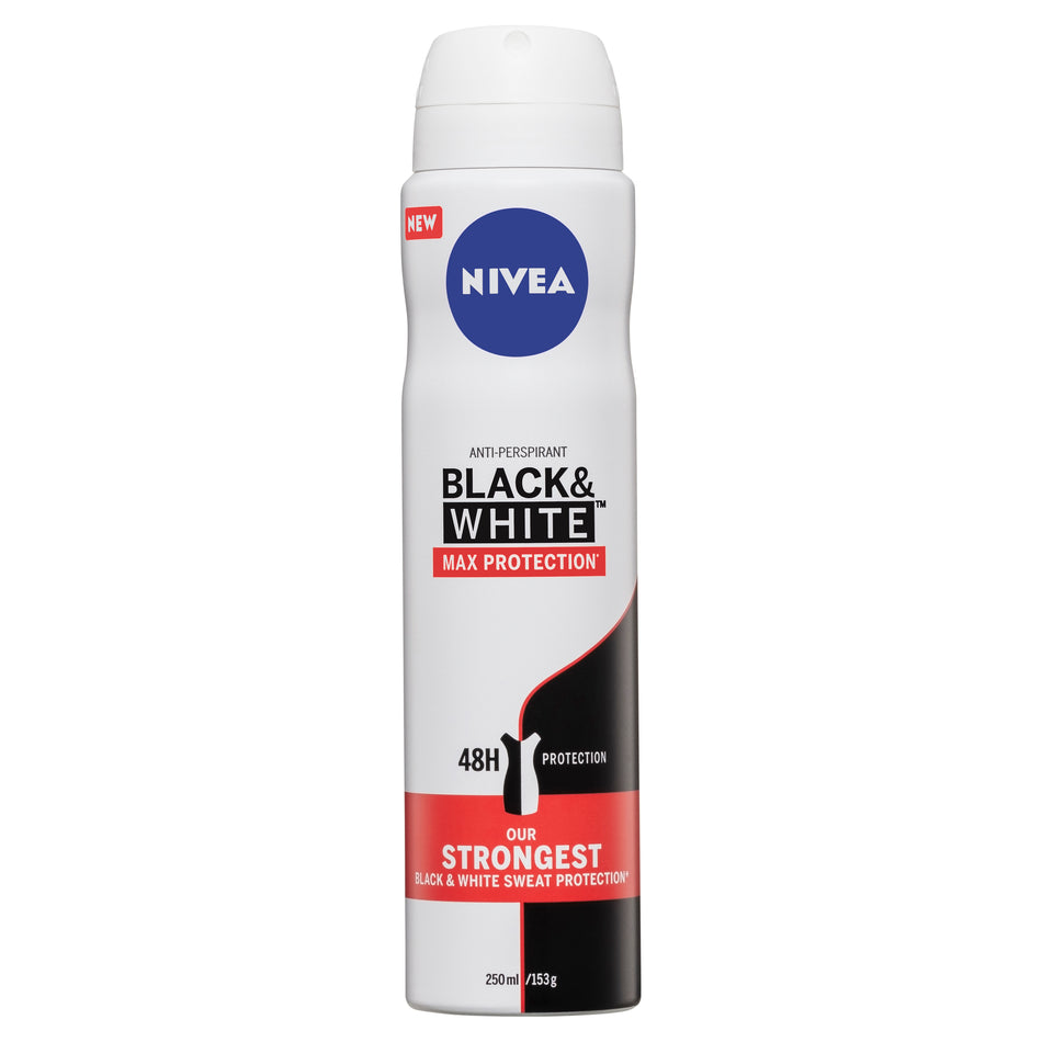 Nivea Deodorant Aero Women Black And White Max Protection 250ml