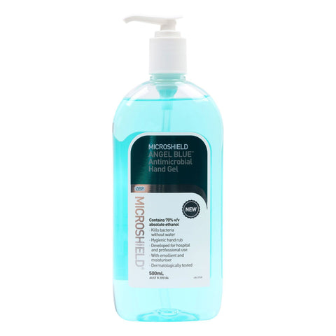 MICROSHIELD ANGEL BLUE HAND GEL 500ML