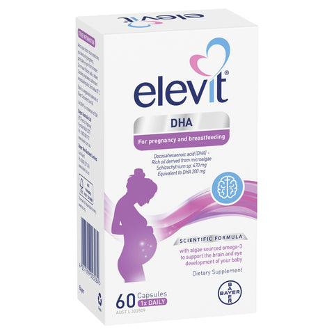 Elevit DHA For Pregnancy and Breastfeeding capsules 60