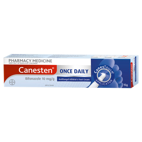 Canesten Once Daily Antifungal Athlete's Foot Cream With Applicator 15g