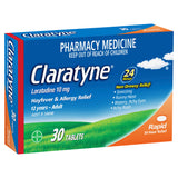 Claratyne Hayfever & Allergy Relief Antihistamine 30 Tablets