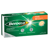 Berocca Energy Vitamin B & C Orange Flavour Effervescent Tablets 30 Pack New