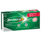 Berocca Energy Vitamin B & C Original Berry Flavour Effervescent Tablets 30 Pack