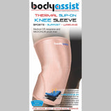 Body Assist Thermal Slip-on Knee Sleeve Black
