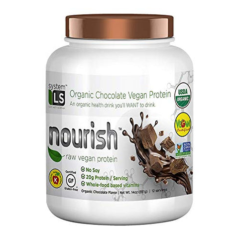 SystemLS Nourish Vegan Protein Chocolate 391g