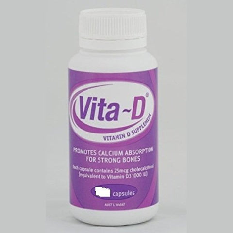 Vita-D Vitamin D Supplement  60 Capsules