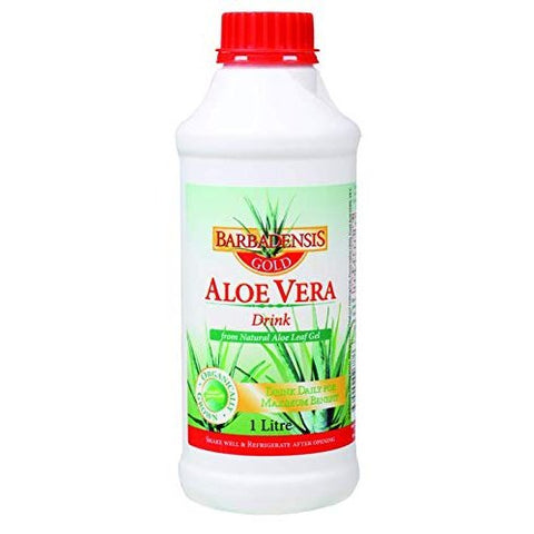 BARBADENSIS GOLD Aloe Vera Juice Guaranteed 100% Inner Gel 1L
