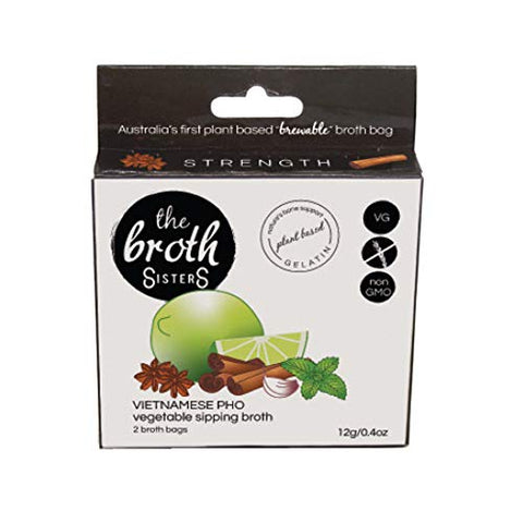 THE BROTH SISTERS Vegetable Sipping Broth Bags Vietnamese Pho 2